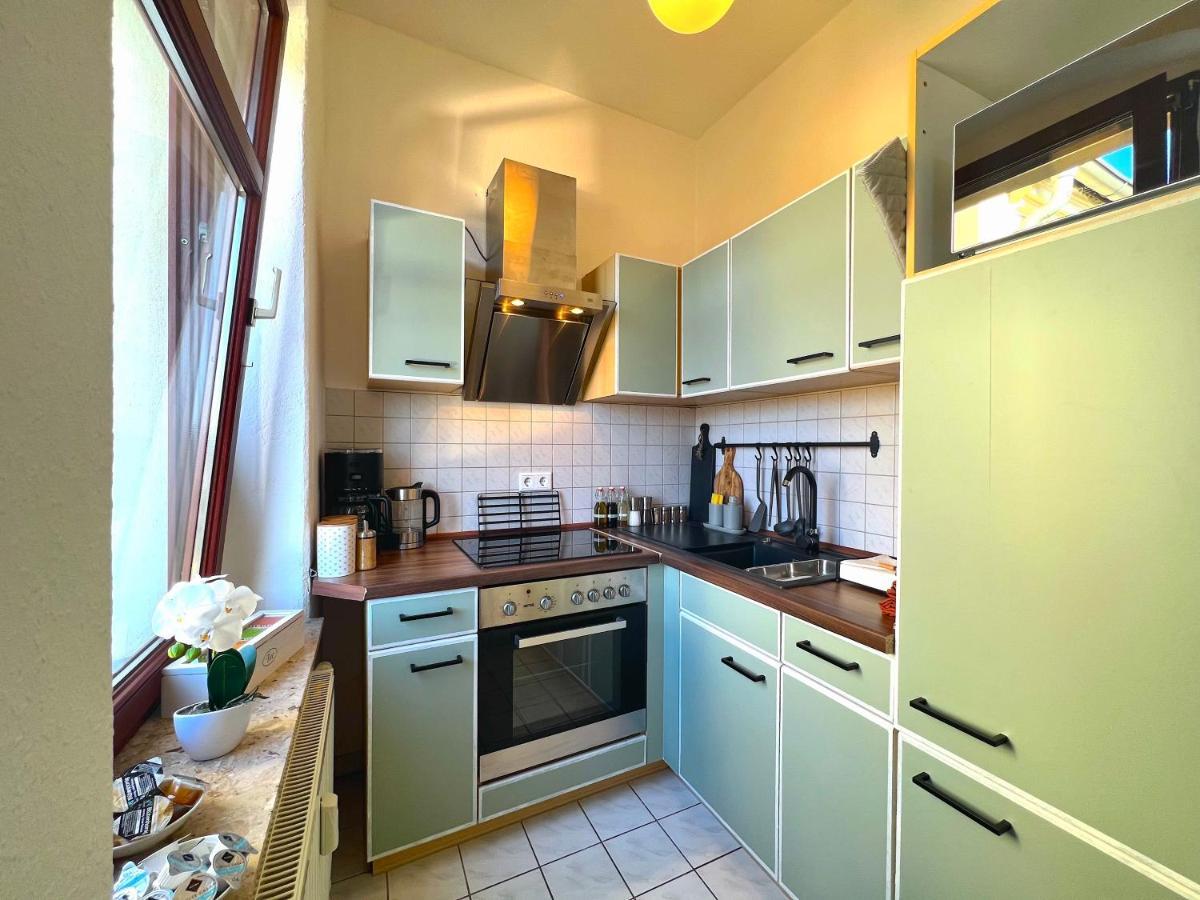 Elbling Apartment Mit Terrasse - Netflix - Parkplatz - Weinbergblick Meißen Dış mekan fotoğraf